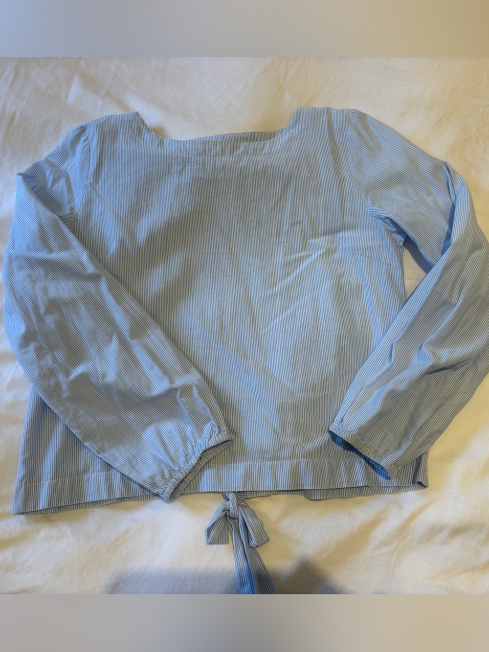 twik Blue Striped Blouse